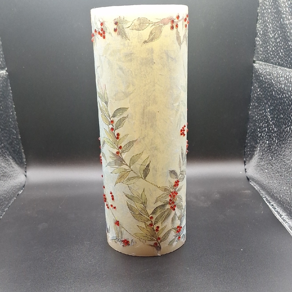 Handmade Flickering Candle